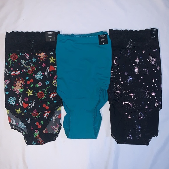 Torrid Curve Brief Panties, Lot of 3 Panties NWT Size 5 - Picture 2 of 14
